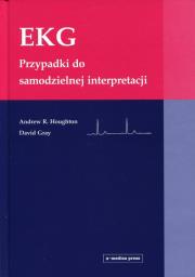 EKG Przypadki do samodzielnej interpretacji. Autor: Houghton Andrew R., Gray David. Dadada.pl Okładka książki EKG Przypadki do samodzielnej interpretacji