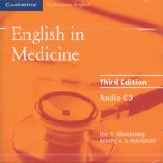 Okładka książki English in Medicine Audio CD