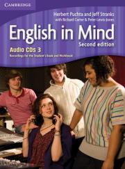 English in Mind 3 Audio 3CD. Autor: Puchta Herbert, Stranks Jeff. Dadada.pl Okładka książki English in Mind 3 Audio 3CD