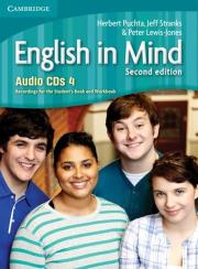 English in Mind 4 Audio 4CD. Autor: Puchta Herbert, Stranks Jeff. Dadada.pl Okładka książki English in Mind 4 Audio 4CD