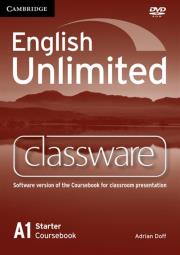 English Unlimited Starter Classware DVD. Autor: Doff Adrian. Dadada.pl Okładka książki English Unlimited Starter Classware DVD