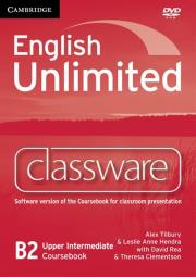 English Unlimited Upper Intermediate Classware. Autor: Tilbury Alex, Hendra Leslie Anne. Dadada.pl Okładka książki English Unlimited Upper Intermediate Classware