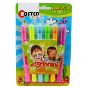 Opakowanie Farby do twarzy Neon 6 kolorów