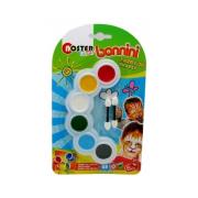 Opakowanie Farby do twarzy Noster Kids 6 kolorów