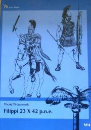 Okładka książki Filippi 23 X 42 p.n.e.