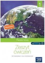 Okładka książki Geografia GIM 1 Planeta Nowa ćw (z kodem) NE
