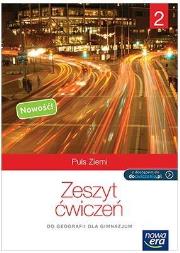 Geografia GIM 2 Puls Ziemi ćw (z kodem) NE. Autor: Witek-Nowakowska Alina. Dadada.pl Okładka książki Geografia GIM 2 Puls Ziemi ćw (z kodem) NE