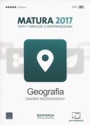 Geografia Matura 2017 Testy i arkusze Zakres rozszerzony. Autor: Plandowska Dorota, Siembida Jolanta, Zaniewicz Zbigniew. Dadada.pl Okładka książki Geografia Matura 2017 Testy i arkusze Zakres rozszerzony