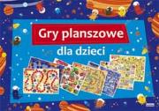 Gry planszowe dla dzieci. Autor: Guzowska Beata, Adesanya Miriam. Dadada.pl Okładka książki Gry planszowe dla dzieci