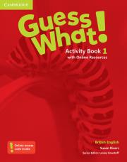 Guess What! 1 Activity Book with Online Resources. Autor: Susan Rivers. Dadada.pl Okładka książki Guess What! 1 Activity Book with Online Resources