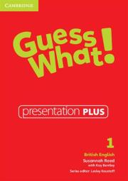 Guess What! 1 Presentation Plus British English. Autor: Reed Susannah, Bentley Kay. Dadada.pl Okładka książki Guess What! 1 Presentation Plus British English