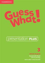 Guess What! 3 Presentation Plus DVD. Autor: Reed Susannah, Bentley Kay. Dadada.pl Okładka książki Guess What! 3 Presentation Plus DVD