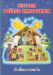 Okładka książki Historia Bożego Narodzenia - kolorowanka AGNUS