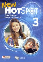 Hot Spot 3 Książka ucznia. Autor: Colin Granger, Katherine Stannett. Dadada.pl Okładka książki Hot Spot 3 Książka ucznia