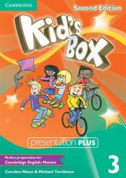 Kid's Box 3 Presentation Plus. Autor: Nixon Caroline, Tomlinson Michael. Dadada.pl Okładka książki Kid's Box 3 Presentation Plus