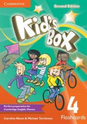 Kid's Box 4 Flashcards. Autor: Nixon Caroline, Tomlinson Michael. Dadada.pl Okładka książki Kid's Box 4 Flashcards