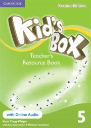 Kid's Box 5 Teacher's Resource Book with Online Audio. Autor: Cory-Wright Kate, With Caroli. Dadada.pl Okładka książki Kid's Box 5 Teacher's Resource Book with Online Audio