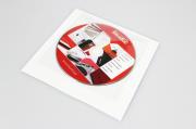 Opakowanie Kieszeń samoprzylepna na CD z klapką 10 sztuk