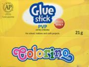 Opakowanie Klej w sztyfcie PVP 21g Colorino Kids 20 sztuk display