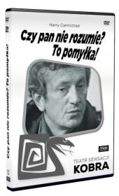 Kobra. Czy Pan nie rozumie? To pomyłka! DVD. Autor: Harry Carmichael. Dadada.pl Okładka książki Kobra. Czy Pan nie rozumie? To pomyłka! DVD