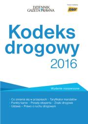 Okładka książki Kodeks drogowy 2016