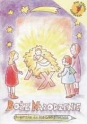 Kolorowanka - Boże Narodzenie. Autor: praca zbiorowa. Dadada.pl Okładka książki Kolorowanka - Boże Narodzenie