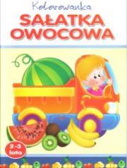 Okładka książki Kolorowanka. Sałatka owocowa
