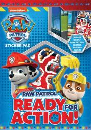 Okładka książki Kolorowanka z naklejkami, Psi patrol