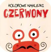 Okładka książki Kolorowe naklejki - Czerwony