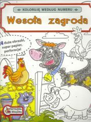 Opakowanie Koloruję wg numeru - Wesoła zagroda