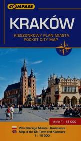 Okładka książki Kraków kieszonkowy plan miasta 1:15 000