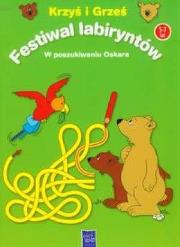 Okładka książki Krzyś i Grześ Festiwal labiryntów W poszukiwaniu..