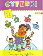 Okładka książki Książeczka edukacyjna. Cyferki