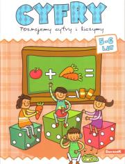 Okładka książki Książeczka edukacyjna. Cyfry