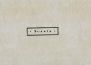 Opakowanie Księga gości beżowa skóra