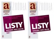 Listy. Autor: Buczyńska-Garewicz Hanna, Garewicz Jan. Dadada.pl Okładka książki Listy