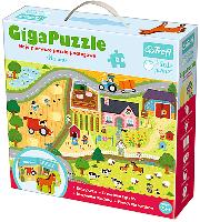Opakowanie Little Planet - Giga puzzle Na wsi TREFL