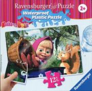 Masza i niedżwiedź puzzle 12 el.. Wydawca: Ravensburger. Dadada.pl Opakowanie Masza i niedżwiedź puzzle 12 el.