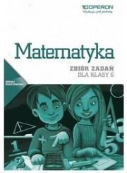 Okładka książki Matematyka SP 6 Ciekawi świata Zbiór zadań OPERON