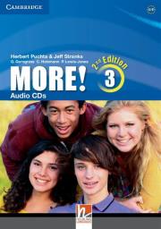 More! 3 Audio 3CD. Autor: Puchta Herbert, Stranks Jeff. Dadada.pl Okładka książki More! 3 Audio 3CD