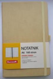 Opakowanie Notes A6/80 kratka Roma beżowy