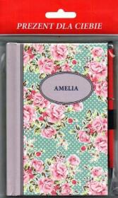 Opakowanie Notes Imienny Amelia