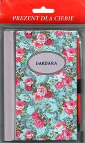 Opakowanie Notes Imienny Barbara