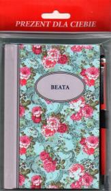 Opakowanie Notes Imienny Beata