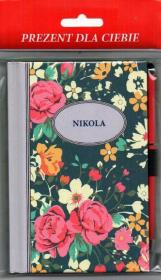 Opakowanie Notes imienny Nikola
