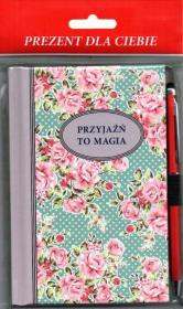 Opakowanie Notes imienny Przyjaźń to magia