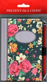 Opakowanie Notes imienny Róże
