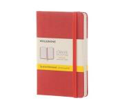 Opakowanie Notes Moleskine Classic P w kratkę koral oranż
