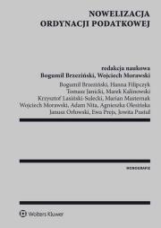 Okładka książki Nowelizacja ordynacji podatkowej