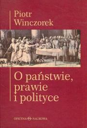Okładka książki O państwie, prawie i polityce